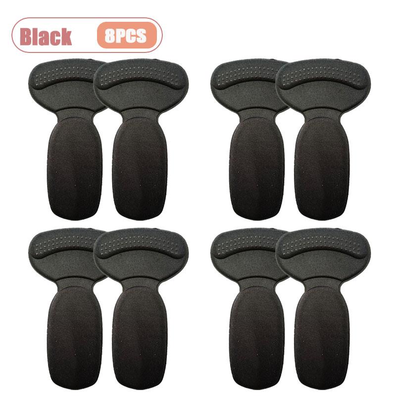 Противомозольные стельки для пяток, полуразмерные, уменьшающие размер, для туфель на высоком каблуке, противоскользящие накладки, вкладыши в обувь, регулируемые для больших и маленьких размеров