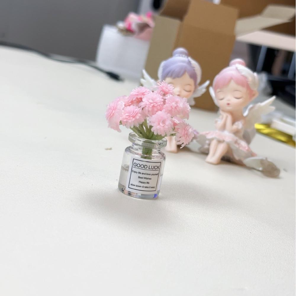 Ваза Babysbreath Jasmine Mini Car Accessories Красивые украшения для консоли Подарки для автомобиля