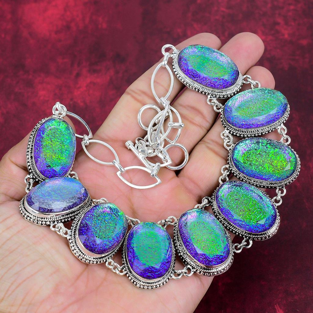 Ювелирные изделия ручной работы из розового триплетного опала, ювелирные изделия из цельного серебра 925 пробы, эксклюзивный комплект из браслета и ожерелья с драгоценными камнями для сестры