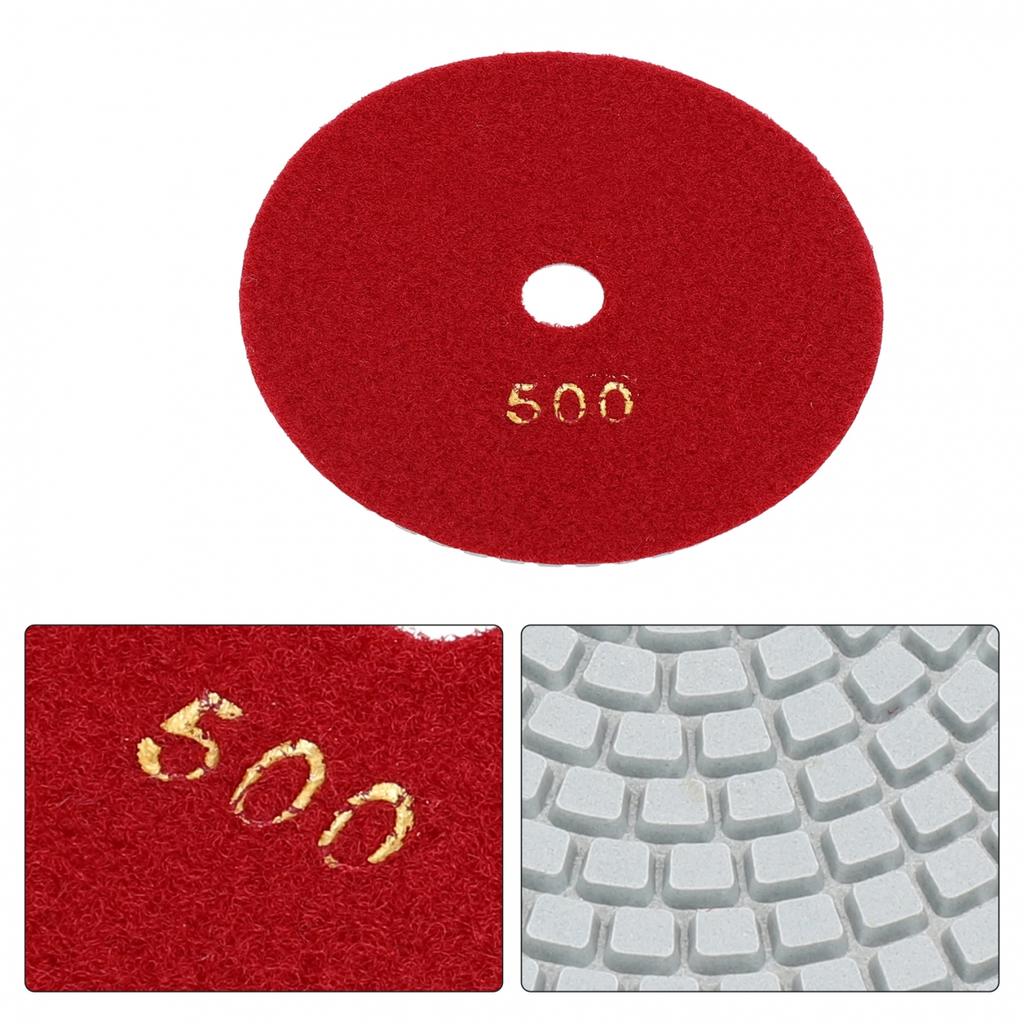 Полировальный диск Алмазный 125мм 5Дюймов Бетон Гибкий