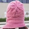 1Pc Integrated Ear Protection Windproof Cap and Scarf Knitting Thickening Hat Winter Pullover Hat Scarf