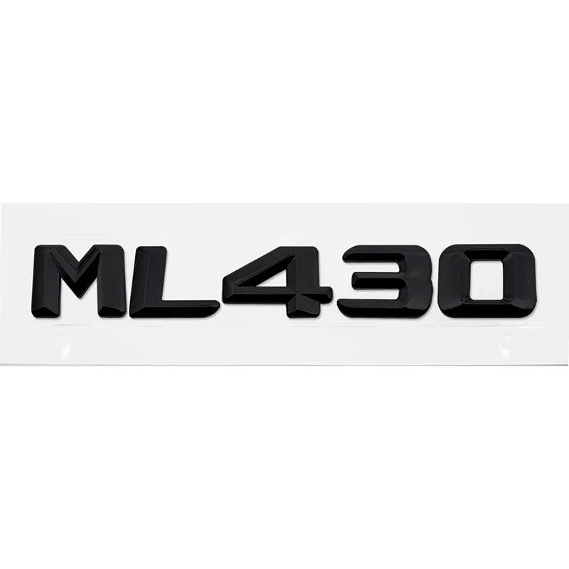 3D Car Rear Trunk Letters Stickers Decal Accessories for Mercedes Benz Old Style ML55 ML63 ML250 ML300 ML320 ML350 ML400 ML430 AX1