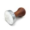 Powder Hammer Mat Powder Hammer Pressure Tamper 51mm/53mm/58mm Espresso Coffee Tamper Wood Handle
