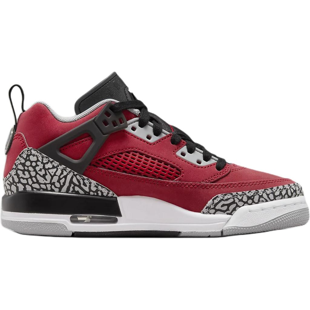 Кроссовки Air Jordan Spizike Low GS Toro для детей, красные/красный тренажерный зал/черные FQ3950-600