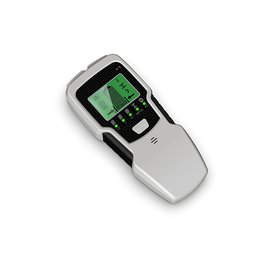 Настенный сканер Stud Finder Электронный детектор гвоздиков 5 в 1 с ЖК-дисплеем HD, используемый для обнаружения