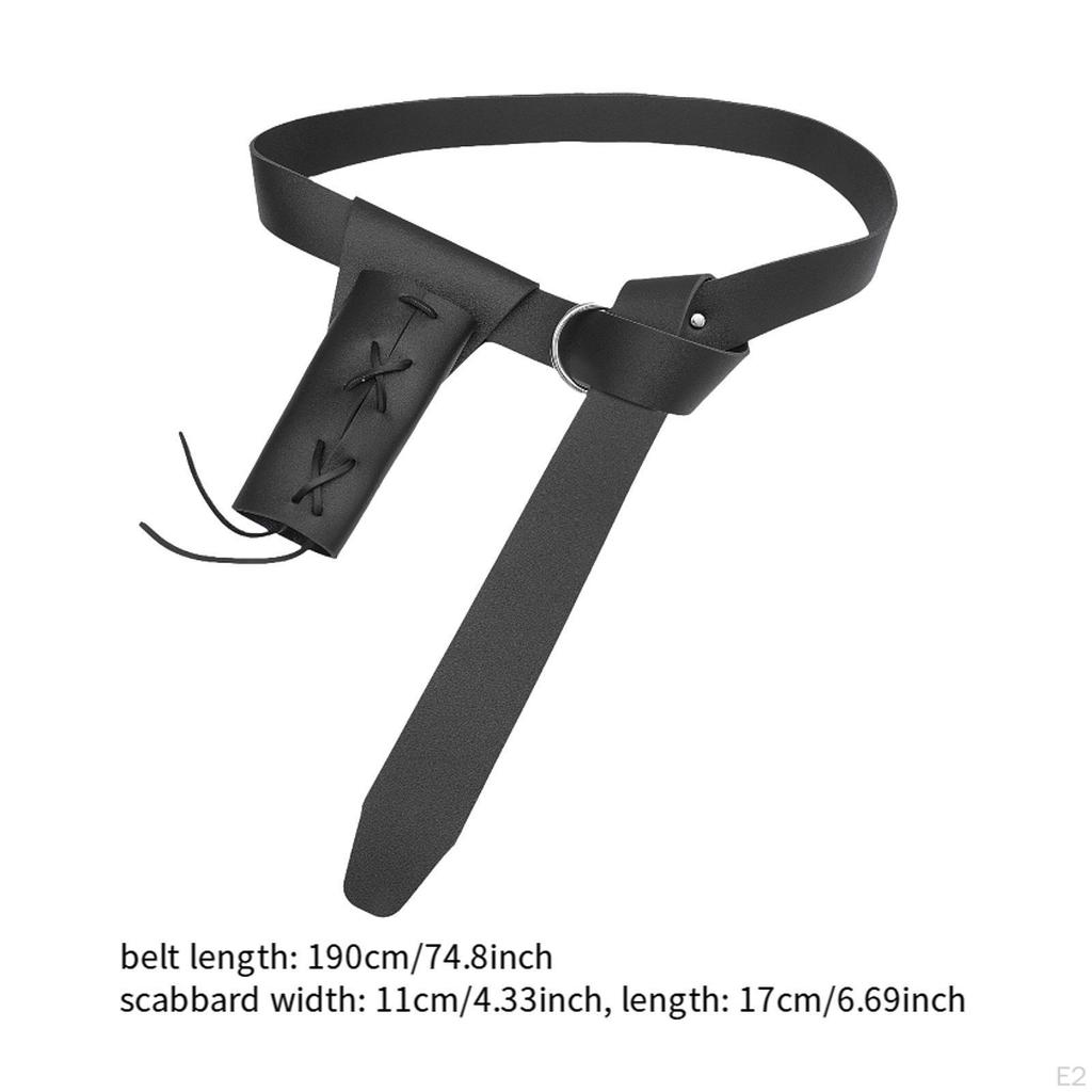 Пояс рыцаря с ножнами, портативный, средневековый для тематической вечеринки, косплей