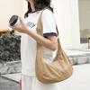 Solid Nylon Zipper Youth Women's Shoulder Bags Large Capacity Casual Crossbody Bags 2025 Hot Sale Basic Style Bags for Women