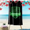 Пляжное полотенце Egnatia 2D с плоской печатью, большое, мягкое, быстросохнущее, для пляжа, кемпинга, плавания