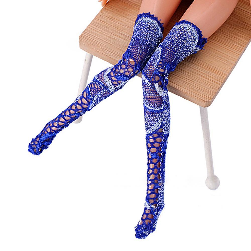 Fashion Lace Stockings Handmade Dress Clothes New Casual Wear Accessories for 1/6 Doll