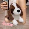 Kawaii Imaginative Play Animal Fox Plush Doll Large Size Eared Basset Dog And Fennec Fox Plush Doll Home Decor Birthday Celebration Perfect Gift