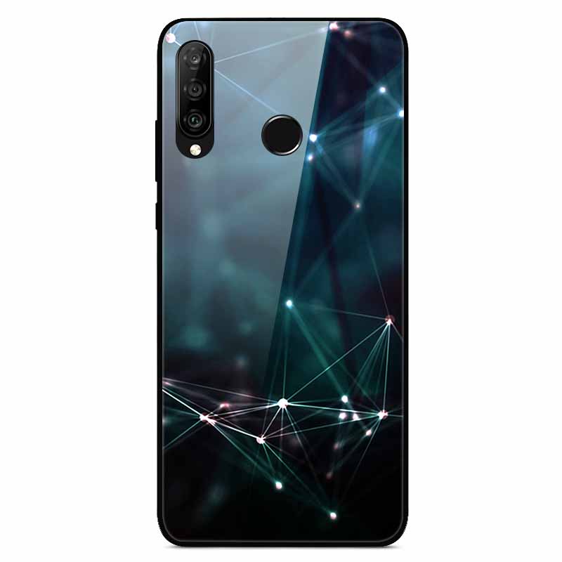 Для чехлов Huawei P30 Lite P30Pro P20pro P20Lite Роскошные закаленные стеклянные жесткие задние чехлы для Huawei P20 Pro P30Pro Fundas Capa P20