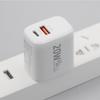 Сертификация CE A+C PD20W Головка для быстрой зарядки мобильных телефонов QC3.0 Быстрая зарядка Совместимое зарядное устройство, соответствующее европейским нормам