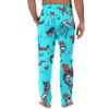Men's Knitted Fashion Print Pocket Casual Pants Pajama Pants
