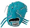 Rawlings PRO EXCEL GR5FHECA15W Baseball Throw HOH® –Color Palette- Glove, Softball, Pitcher's Glove, Teal, 11.75 Inches, Left-Handed