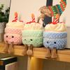 Очаровательная плюшевая игрушка Jellycat в виде торта на день рождения, 28 см