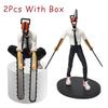 14/17cm Chainsaw Man Anime Figure Power/Denji Action Figure PVC Chainsaw Man Noodle Stopper Figurine Adult Collection Model Toys