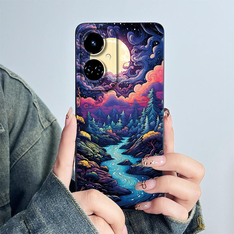 For Tecno Camon 19 CI6n / 19 Pro CI8 Phone Case Cover Silicone Sweet Painted Shell Cartoon Funda Printed Protective Casing Coque