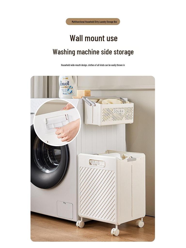 Foldable Large Capacity Laundry Hamper for Bathroom