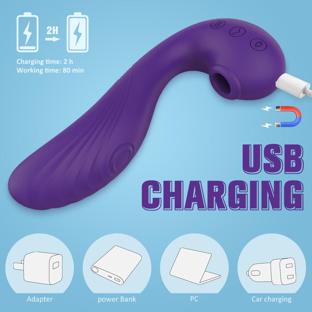 Сосущий вибратор для женщин Вакуумный стимулятор клитора Присоска для сосков клитора Фаллоимитаторы Вибрирующие женские секс-игрушки для взрослых 18