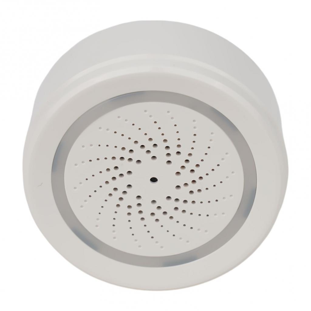 ForTuya WiFi сирена сигнализации 100 дБ с датчиком температуры и влажности стробоскопический свет