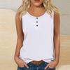 Women Summer Sleeveless Casual Solid Color O-Neck T-Shirt Tops Blouse