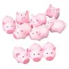 Felimore Lover Toy Piglet Mascot Doll Mini Pig Squealing Bath Toy Decor of (Set 10)