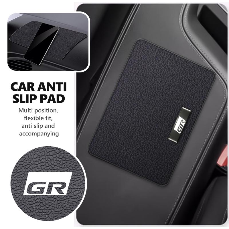Car Dashboard Silicone Anti-Slip Waterproof Pad Auto Decoration Accessories For S0 Supra Aygo Prado RAV4 Hilux Yaris Corolla JH0