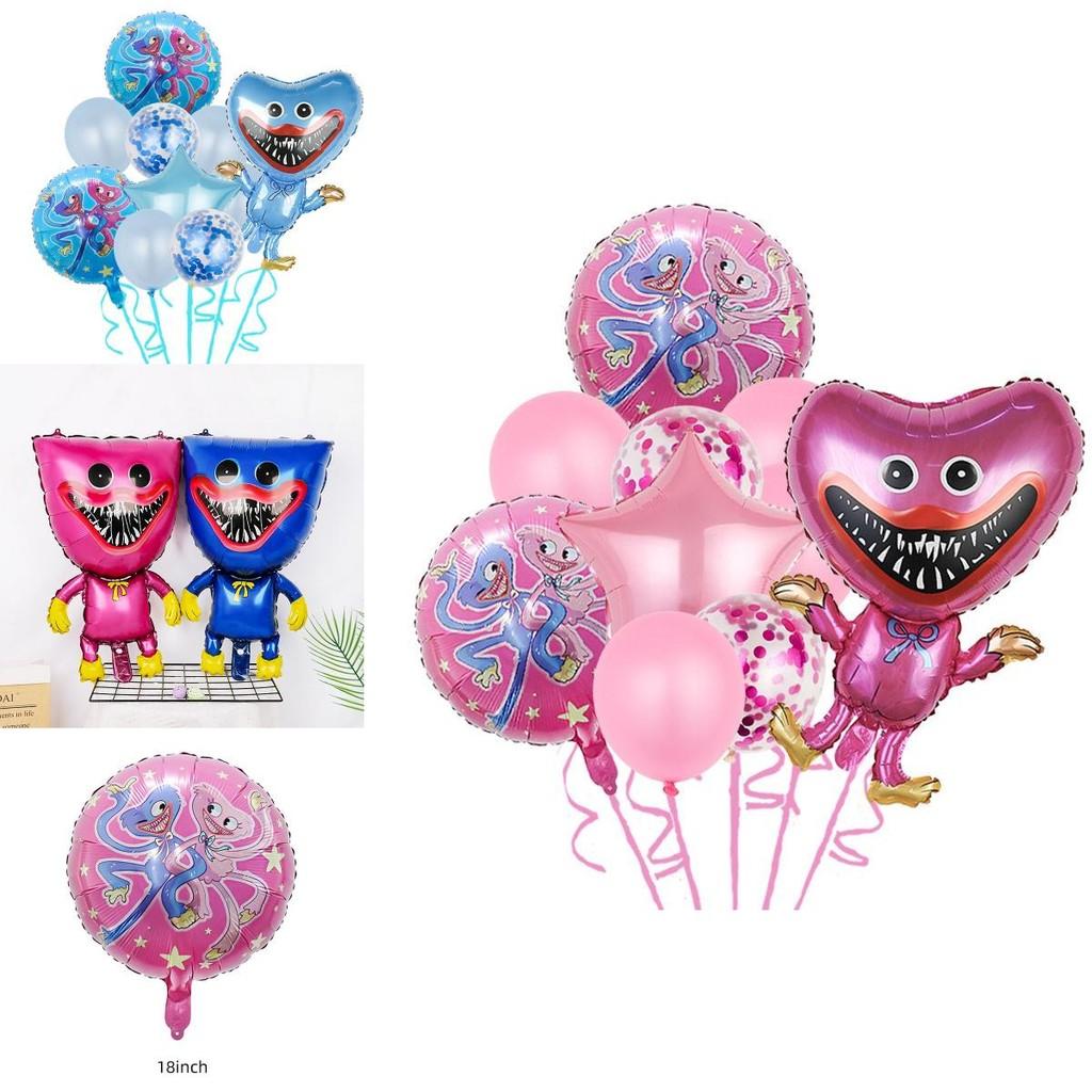 Набор шаров Huggy Wuggy из Poppy Playtime Идеально подходит для детских дней рождения и семейных встреч