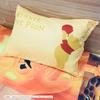 MORIPiLO Disney Duvet Cover Set the Pooh Honey Honey Duvet Cover and Soft Peach Skin Single Size 150x210cm Yellow Cute Bedding Set Disney Character
