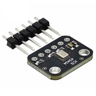 Высокочувствительный модуль MEMS-микрофона ICS 43434 с низким уровнем шума и 24-битным выходом для систем распознавания голоса