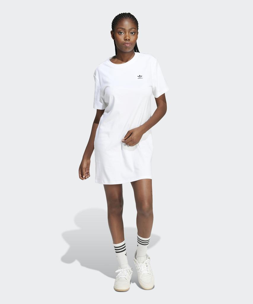 adidas Платье с трилистником - Белый / In8459