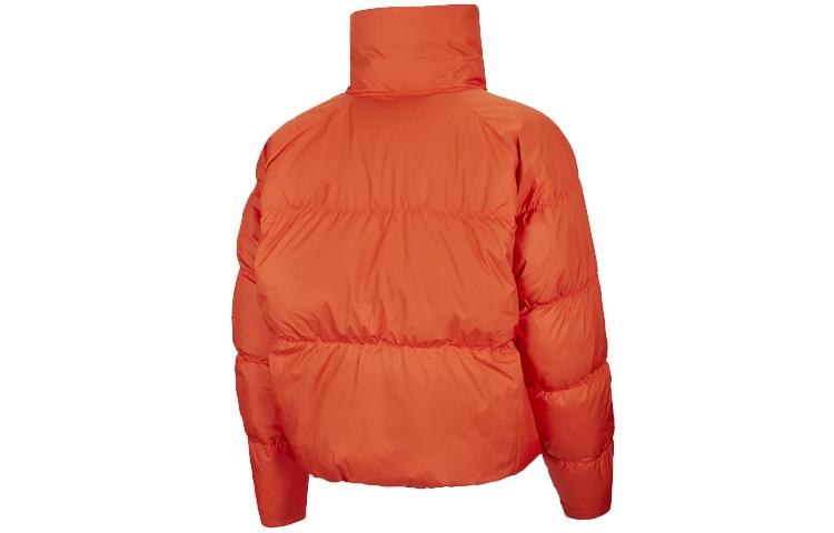 Nike Женская зимняя пуховая куртка оранжевая BV2880-891