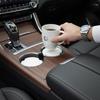 2Pcs Absorbent Ceramic Car Coaster Anti-slip Heat-insulating Absorbent Coaster Car Stable Universal Auto Cup Holder Cup Pad