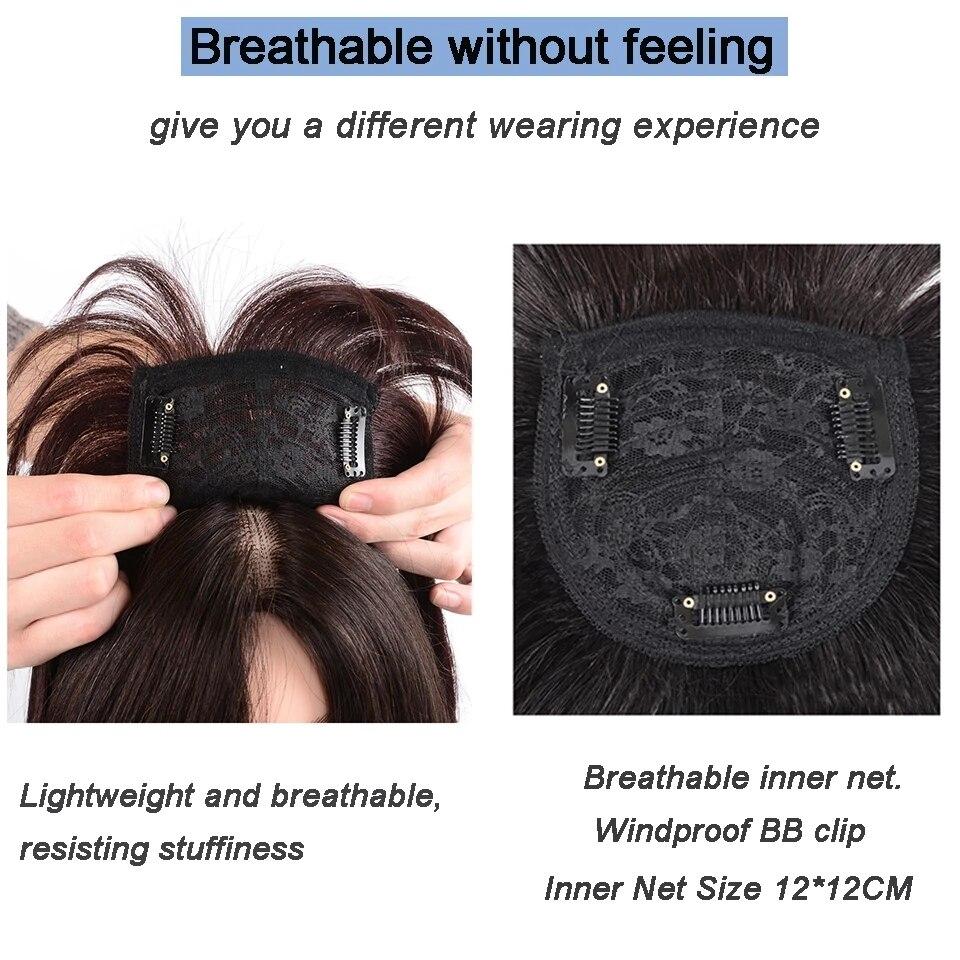 LUPU Длинные прямые синтетические шиньоны для женщин, черные, коричневые, светлые, на заколках для наращивания волос, термостойкое волокно