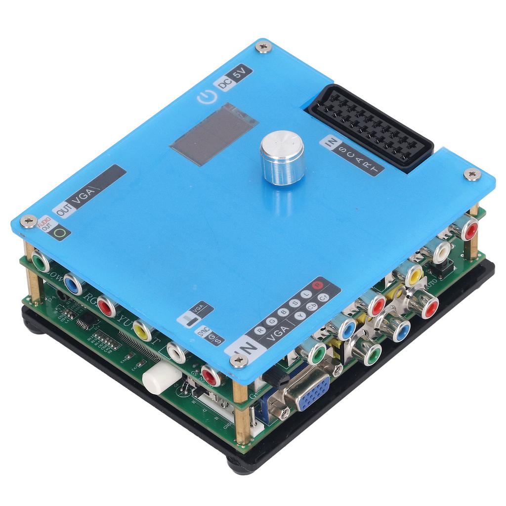 ЖК-конвертер GBSC VGA RCA Интерфейс мультимедиа высокой четкости с 3 выходами GBS Control Video Game Conv