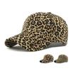 Leopard Print Baseball Cap Women's Hard Top Outdoor Sun Visor Cap