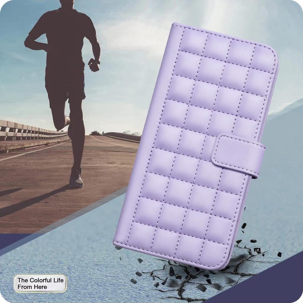 Роскошный клетчатый кожаный чехол-книжка с отделением для карт для iPhone 14 15 16 Pro Max 16Plus 13 12 11 Pro XS Max XR SE4 защитный чехол-книжка