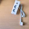 Сертифицированная CE Немецкий Стандарт USB Интегрированная Мебельная Офисная Розетка - Скрытая Круглая Сетевая Розетка Европейского Стандарта