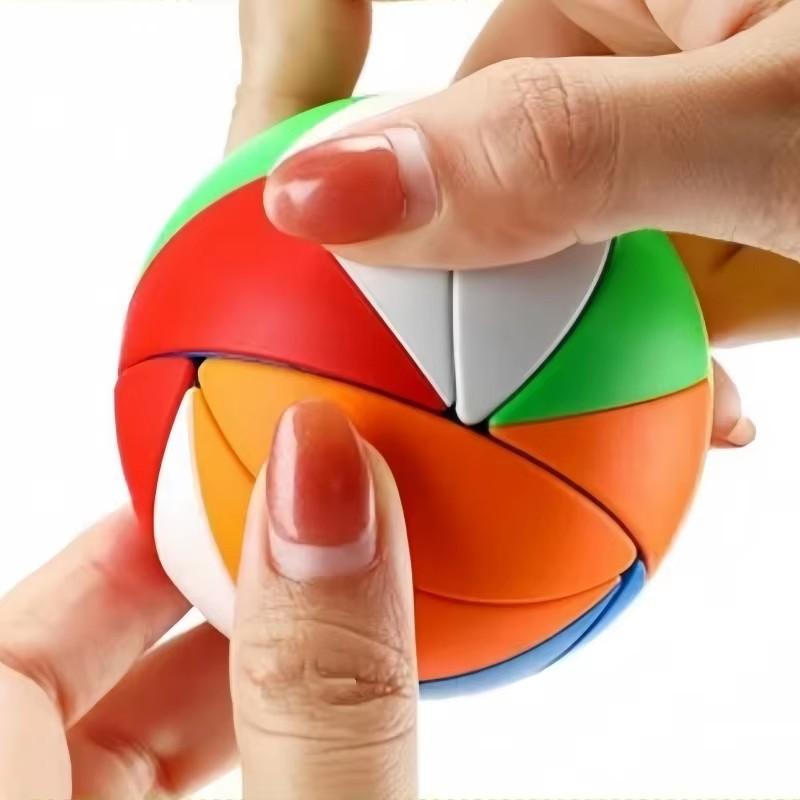 3D Yj Yeet Ball Волшебный Кубик Рубика Гладкий Скоростной Кубик Образовательная Игрушка для Детей Взрослых Антистресс Головоломка Cubo Magico