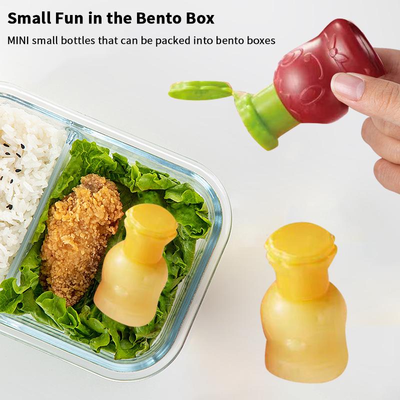 Мини бутылочка для приправ Кемпинг Бутылочки для выдавливания Для посуды Барбекю Кетчуп Масленка Соевый соус Кухонные принадлежности Салаты Инструменты