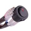 Universal 12V 30A LED Work Fog Light Lamp Bar Wiring Harness Cable Relay On/Off Switch Kit