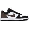 Nike Big Abrasion Resistant Lightweight Breathable Low top Skateboard Shoes Men's Black White Brown 355152-016(Team1829-LD)