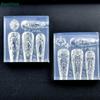 3D Силиконовая Форма для Нейл-арта Рельефный Дизайн Красный Бархатный Бант DIY Декор для Маникюра Прозрачный Шаблон для Маникюра
