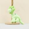 Soft And Cuddly Cartoon Dinosaur Plush Toy Colorful Floral Dragon Keychain