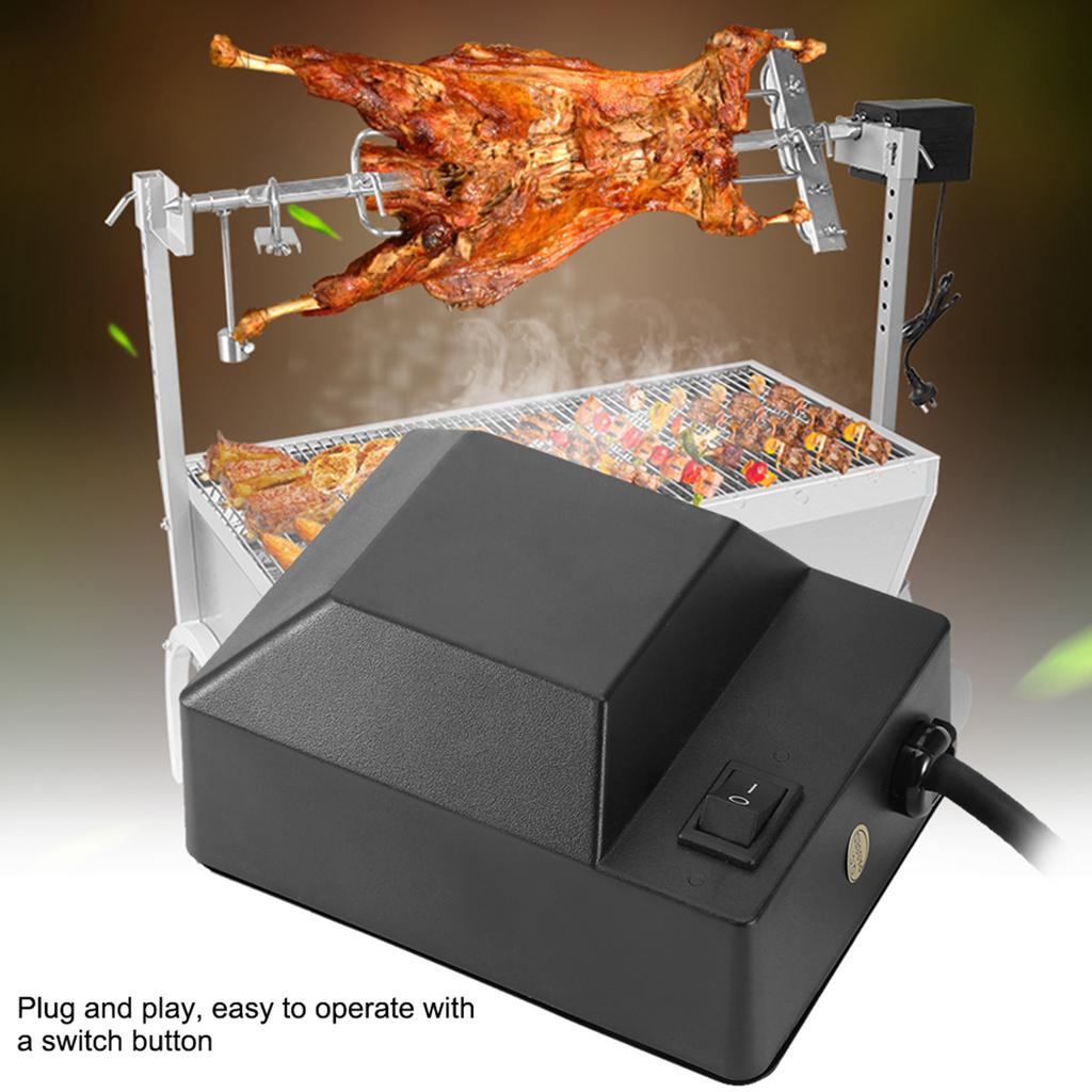 Electric BBQ Roast Rotisserie Grill Motor Rotator Barbecue Tool