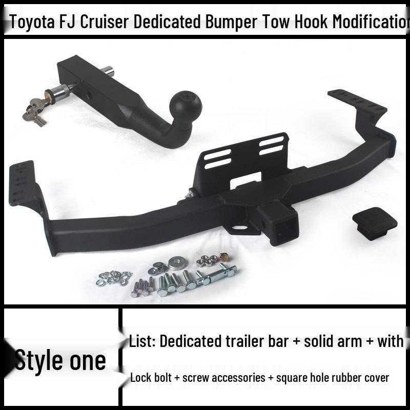 Toyota FJ Cruiser Prado Модифицированный Крюк для Буксировки Прицепа Кронштейн Голова Тигра