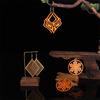Craft Wood Earrings Bohemian Dangle Earrings Pendant Earring Making African