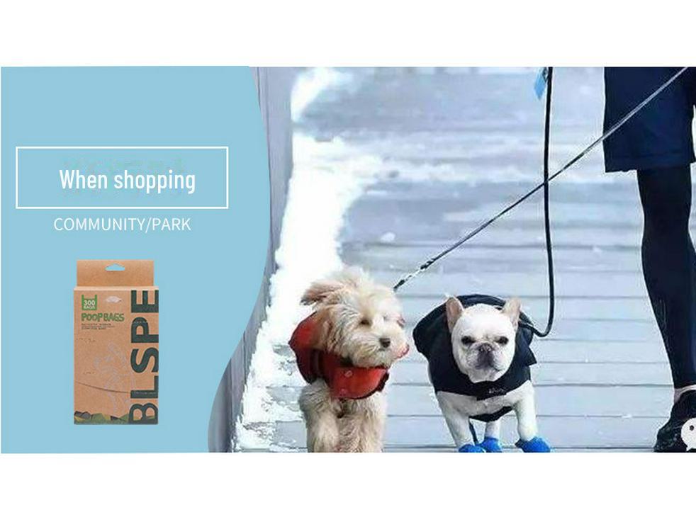 Экологичные мешки для собачьих экскрементов, портативный диспенсер для мешков для экскрементов