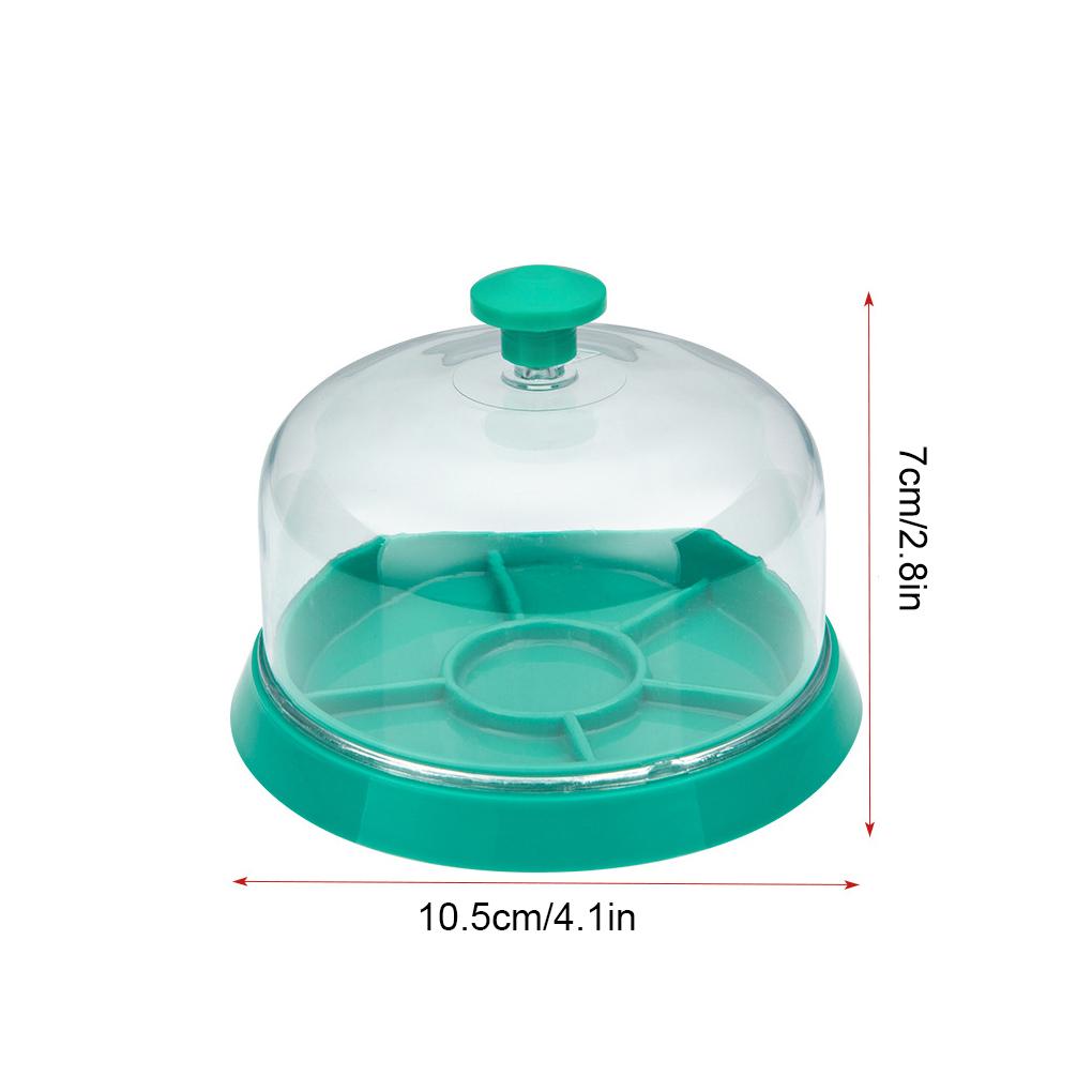 Пылезащитный пластиковый водонепроницаемый лоток-органайзер держатель с крышкой инструмент для ремонта часов ювелирные инструменты запасной протектор