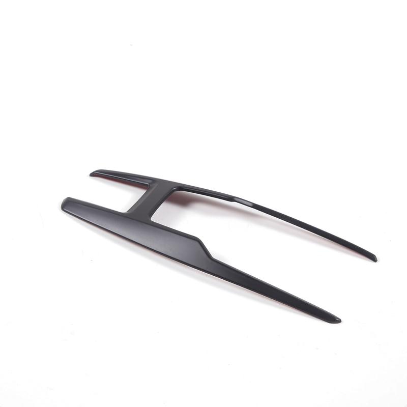 Для Honda Pilot 2015-2022 ABS углеродное волокно/матовый черный автомобильная кнопка переключения передач рамка крышка отделка наклейки автомобиль